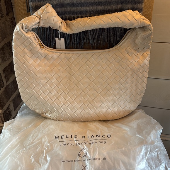 The Brigitte Satchel by Melie Bianco:
Oversized Edition NWT Taupe color - Picture 2 of 5